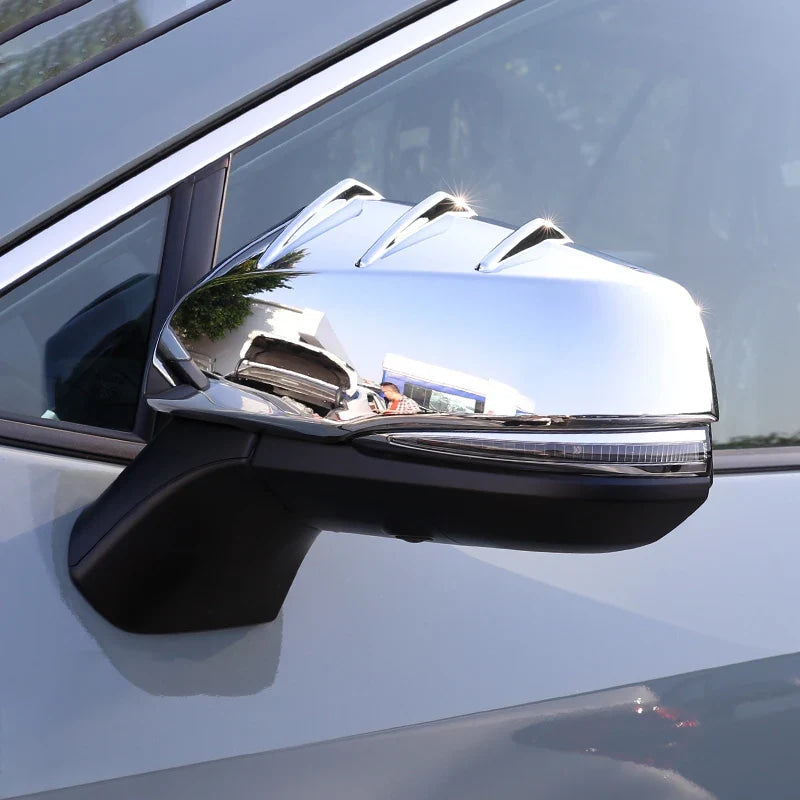 For Toyota RAV4 XA50 2019 2020 2021 2022 2023 2024 2025 RAV 4 Hybrid ABS Car Rearview Mirror Side Trim Cover Shell Accessories