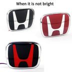 For Honda Accord Civic Odyssey CRV Inspire Amaze Vezel PMMA LED Car Emblem Sticker Front Rear Trunk Light Badge Accessories
