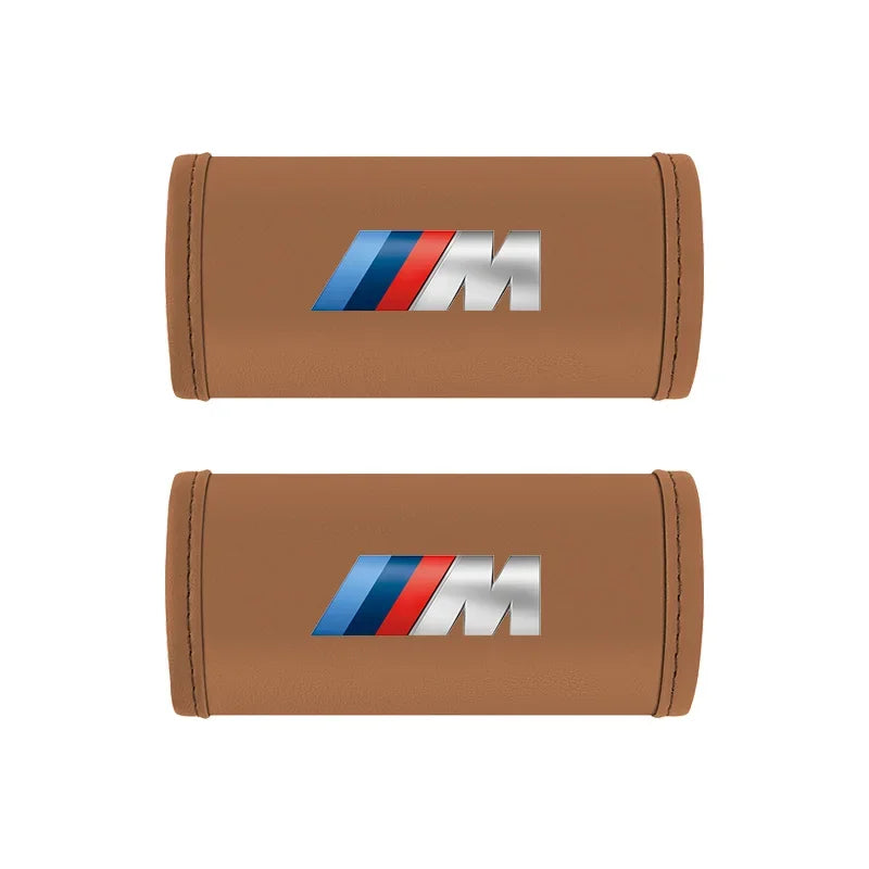 Leather Car Interior Roof Grab Handle Cover For BMW X1 X2 X3 X5 X4 X6 X7 G30 G20 G32 G11 G12 F40 F30 F20 F10 F34 F07 F44 Sticker