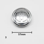 4Pcs 57/62mm Car Wheel Center Hub Caps For Toyota Rav4 Aygo Yaris Corolla Camry Car Tire Center Decoration Stickers Accessories