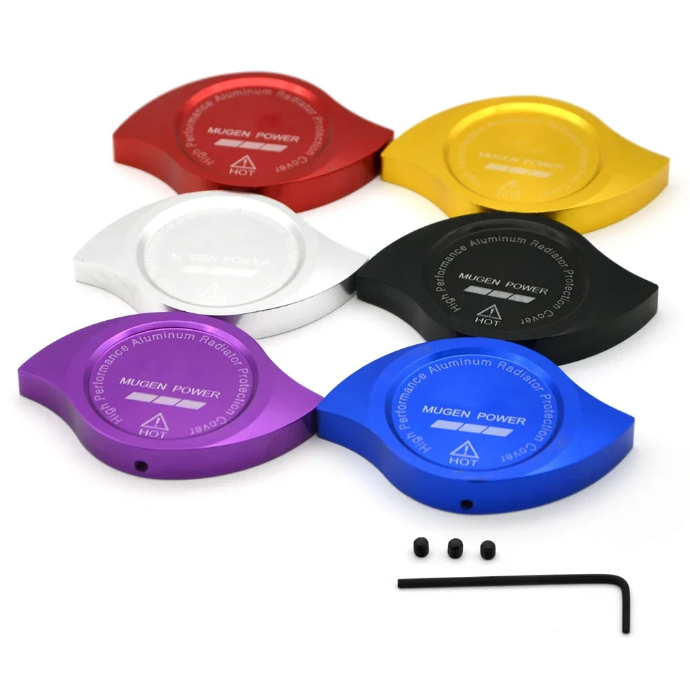 Aluminum Radiator Protection Cap Cover Fit for HONDA Accord Civic CR-V CR-Z CRX City Jazz Prelude