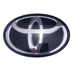 3D Car Logo Modified Car Logo Badges Front And Rear Logo Silver For Toyota Hybrid Series Prado Highlander Camry Corolla Styling