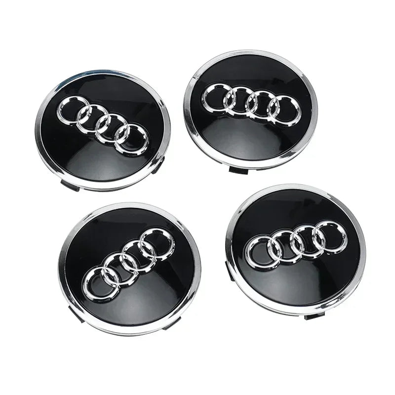 4pcs 69mm Car Styling Wheel Center Cap Hub Covers Badge For Audi A3 A4 A5 A6 A7 A8 S4 S6 A4L A6L 4B0601170A Auto Accessories