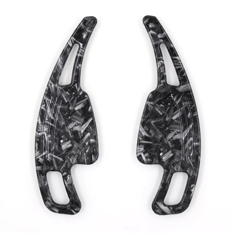 2pcs/lot Car Sports Steering Wheel Shift Paddle Shifter fit For Audi A3 A4 A5 S3 S4 S5 SQ5 SQ7 Q2 Q3 Q5 Q7 TT TTS ABS Carbon