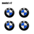 4Pcs 56mm 60mm 65mm Car Wheel Tire Center Emblem Decal For BMW M E90 E60 E46 E39 F10 E87 X3 X4 X1 G30 G20 Cover Hub Caps Sticker