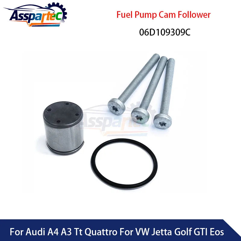 06D109309C Fuel Pump Cam Follower 1 Set For Audi A4 A3 Tt Quattro For VW Jetta Golf GTI Eos For Seat For Skoda