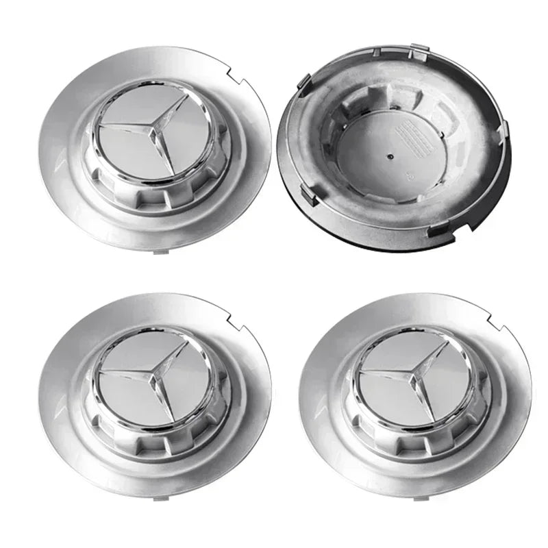4PCS 147mm C-1028 17028 Car Styling Wheel Center Cap Hub Covers Badge Car Accessories For Mercedes Benz AMG G350 G500 G63 G65