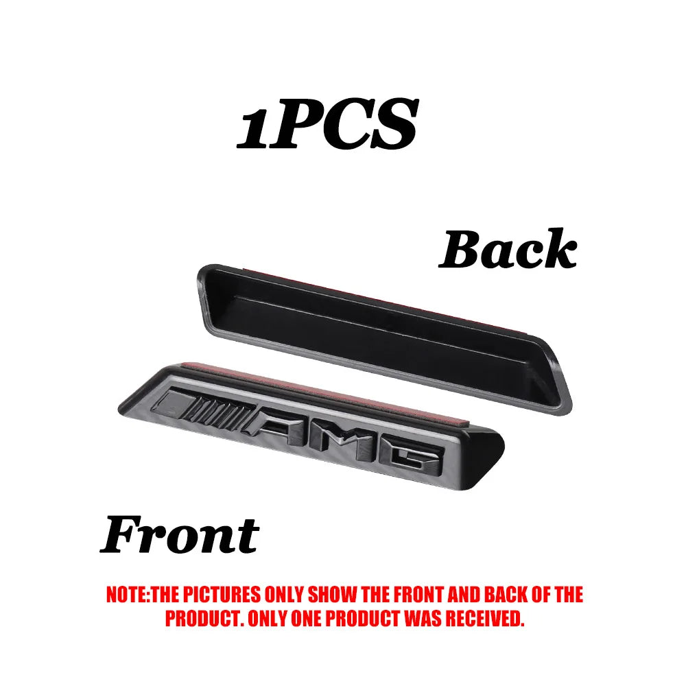 Car Front Grille Emblem Decoration Sticker Auto Styling Accessories For Mercedes Benz AMG W204 W205 B180 W221 W447 Smart CLG GLS