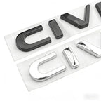 ABS Car Rear Trunk Letters 3D Emblem Tail Badge Sticker for Honda CIVIC Logo Decals Auto Stickers Styling Decoration