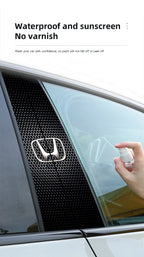 Car Stickers B-Pillar Center Column Decoration Cover Decals Auto Accessorie For Honda Civic FIT CRV Accord Jazz HRV Insight CRZ