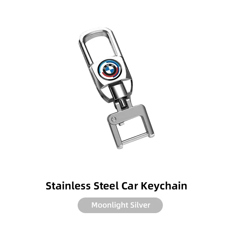 Car Metal Keychain Emblem Keyring Pendant Auto Accessories For BMW E90 G80 M3 G30 M5 F82 F83 F20 F21 G42 F95 F96 G06 G07 M2 M4