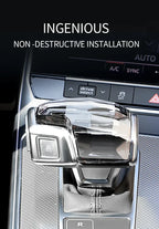 Audi Crystal Gear Shift Handle Head Lever A6 C8 A6L RS7 A7 Q8 S8 SQ8 Q7 RS6 A8L A4 A4L Q5L RS4 RS5 A5 S4 S5 SQ5