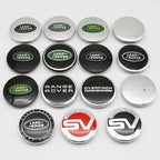4Pcs 62mm Premium ABS Car Wheel Center Hub Caps Emblem Badge For Range Rover L322 L405 Evoque Discovery Velar SVR Accessories