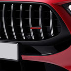 3D ABS Logo AMG Emblem Car Front Grille Badge Caps For Mercedes Benz GLC A B C E Class W204 W205 W212 W213 GT AMG Accessories