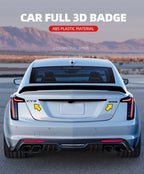 3D Car Rear Trunk Sticker Logo Letters Decals Badge For Cadillac CT4 CT5 CT6 CTS XT4 XT5 XT6 XTS ATS AWD 25T 28T 40T Accessories