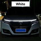 Luz LED de conducción diurna de 150cm, luces decorativas DRL para capó de coche, guía para capó de motor, lámpara ambiental decorativa de 12V