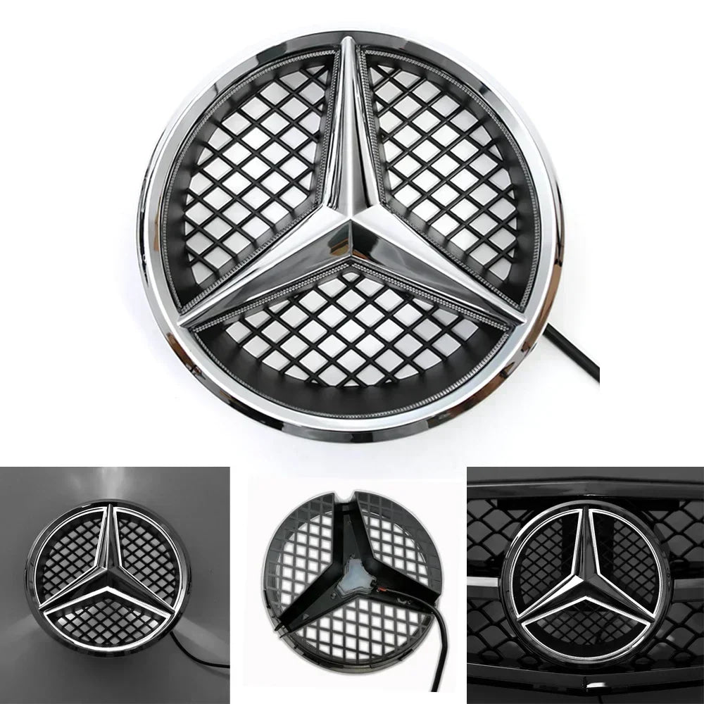 1pcsFor Mercedes Benz W204 B C GLK Class B180 B200 B250 C180 C200 C230 C250 C280 C300 C350Front Grille Mirror Star Badge Emblem
