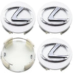 4pcs old 62mm Lexus logo 3D car emblem Wheel Center Hub Cap auto Rim refit dust-proof badge covers sticker styling accessories