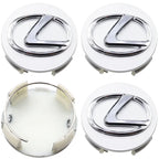 4pcs old 62mm Lexus logo 3D car emblem Wheel Center Hub Cap auto Rim refit dust-proof badge covers sticker styling accessories