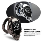 Car Interior Engine Start Stop Switch Button Cover Protective Accessories For Lexus LS IS350 ES300h ES300 IS250 IS220d NX350h RX