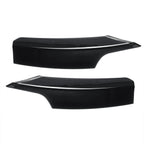 For BMW F30 F31 M Sport 2012-2019 Front Bumper Lip Splitter Canards Spoiler 1Pair Car Fog Lamp Eyebrow Frame Cover Grille