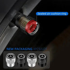 Car Wheel Stem Air Valve Cap Tire Dust Cover for Mercedes Benz W202 W203 W204 W208 W210 Accessories Interior Mouldings XSQMM-BEZ