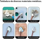 Varillas de soldadura de electrodos con núcleo Fux de aluminio y cobre Universal, alambre de soldadura de fácil fusión para soldadura de refrigerador de hierro, aluminio, cobre y acero