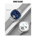 Classic Men's Watches Tourbillon Multi-function Full Automatic Men Watch High end Male Steel Strap Waterproof Wrist watches