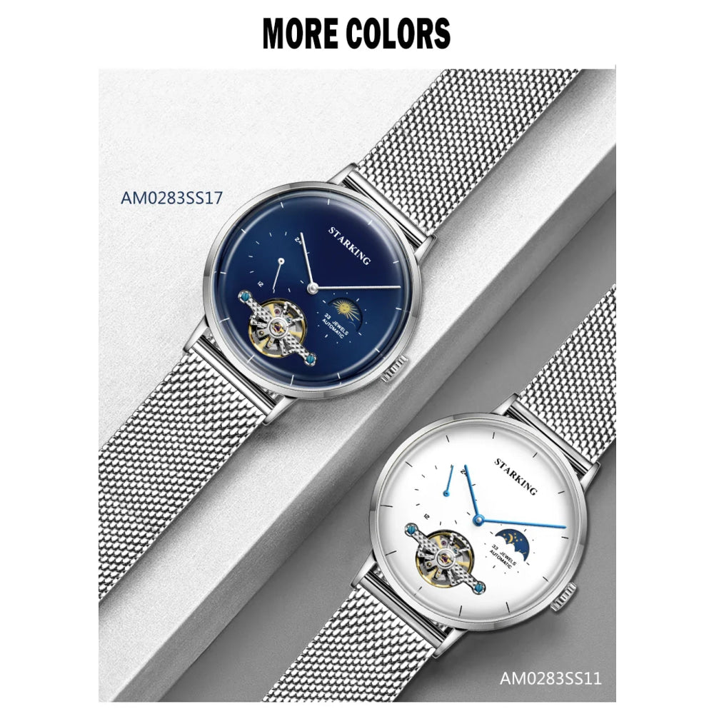 Classic Men's Watches Tourbillon Multi-function Full Automatic Men Watch High end Male Steel Strap Waterproof Wrist watches