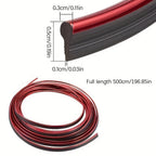 Car interior strip, car styling decoration flexible strip, dashboard cover decoration easy to install, upgrade your car interior