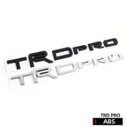 3D Trd Pro Bro Badge Emblem Car Stickers For Toyota Tundra Car Label Rear Trunk Decal Auto rear tail logo body sticker