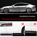 2/4PC Silicone Car Badge Door Corner Cover Bumper Crash Scratch Protector For Ford Fiesta Kuga Mustang ST Mondeo Explorer Escape