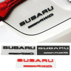 ABS Car Rear Trunk Sticker Emblem for Subaru WRX BRZ STI XV FORESTER IMPREZA LEGACY OUTBACK Auto Body Tail Letter Badge Decal