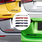 3D ABS Car AMG Logo Badge Rear Trunk Emblem Stickers Decal For Mercedes Benz AMG A B C E G W211 W203 W204 W210 W124 Accessories