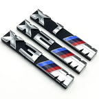 For BMW M Logo X1 X2 X3 X4 X5 X6 F48 G01 E84 E83 F39 F10 F30 G11 G07 G86 G80 G60 E60 E46 3D Car Front Grille Badge Emblem