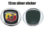 1pcs 6cm 9.5cm 12cm 3D ABS Car Front Logo Steer Wheel Rear Bumper Tail Door Trunk Emblem Sticker Styling Accessories