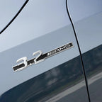 3D ABS Car Styling Logo 3.2 5.5 6.3 6.5 AMG Badge Fender Side Rear Trunk Sticker for Mercedes Benz A CLA GLC W108 W222 C180 W190