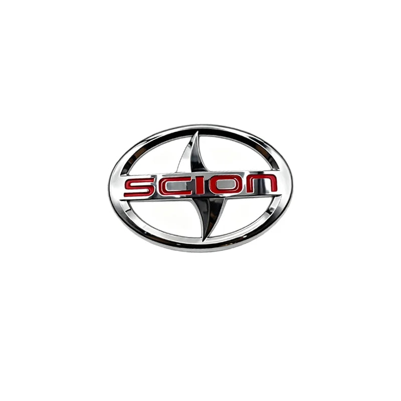Emblema 3D Cromado para Auto Scion, Adhesivo para Parrilla Delantera y Maletero Trasero, para Toyota Scion XB TC FR-S IM IA, Rep