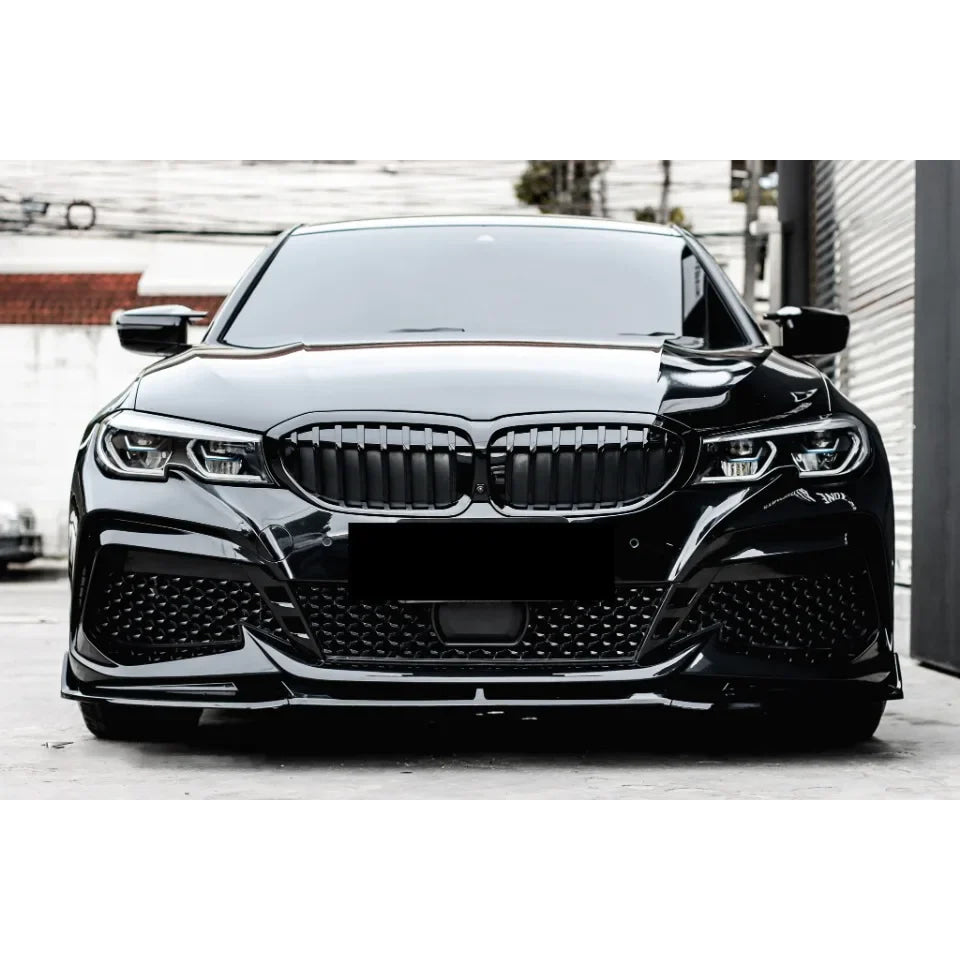 XVIP For BMW G20 3-Series G20 G21 G28 2019-2023 Front Bumper Hood Kidney Racing Grilles Replacement Black Diamond Meteor Style