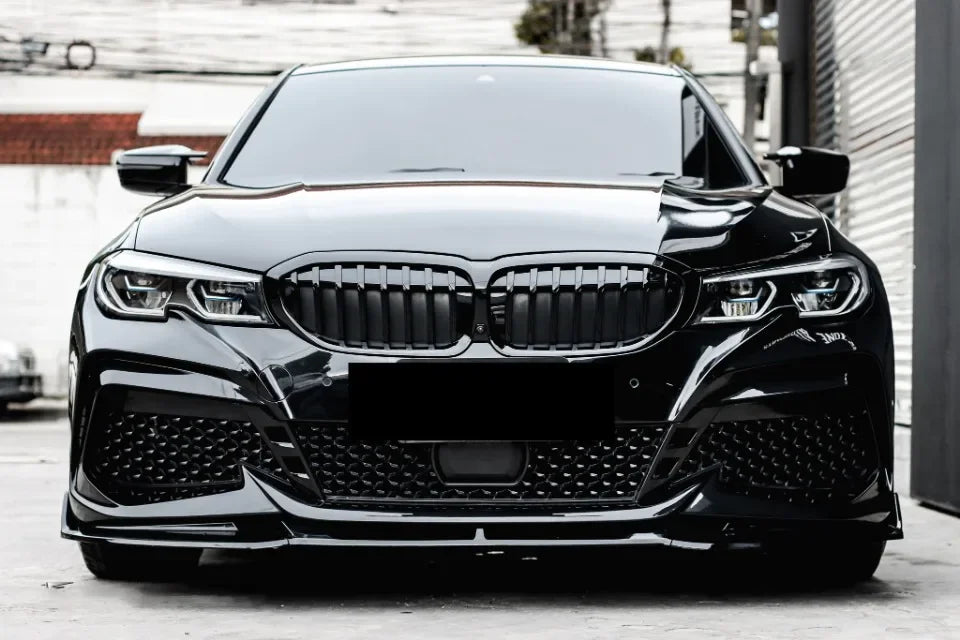 XVIP For BMW G20 3-Series G20 G21 G28 2019-2023 Front Bumper Hood Kidney Racing Grilles Replacement Black Diamond Meteor Style