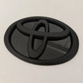 for Toyota RAV4 CAMRY COROLLA LANDCRUSER RAV4 VIOS SIENNA YARLS Modified Black Bottom Front Grille Badge Trunk Car Logo Suitable