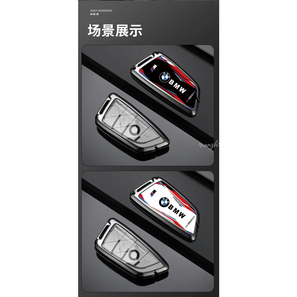 Car Remote Key Case Cover Shell Protector For BMW M Performance F30 F20 F10 F18 F22 F01 X3 X4 F06 F02 M3 M5 Auto Accessories