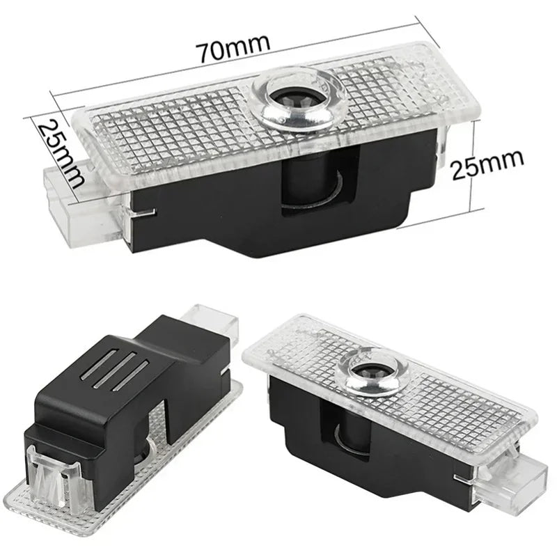 Led Car Door HD Light Laser Projector Welcome Ghost Lamps For BMW 3 5 6 7 1 Series Z4 X3 X6 E81 E71 E90 E93 F30 F10 E92 E60 E84