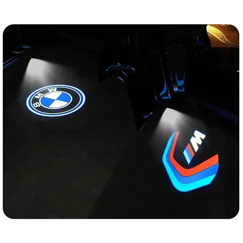 Led Car Door HD Light Laser Projector Welcome Ghost Lamps For BMW 3 5 6 7 1 Series Z4 X3 X6 E81 E71 E90 E93 F30 F10 E92 E60 E84