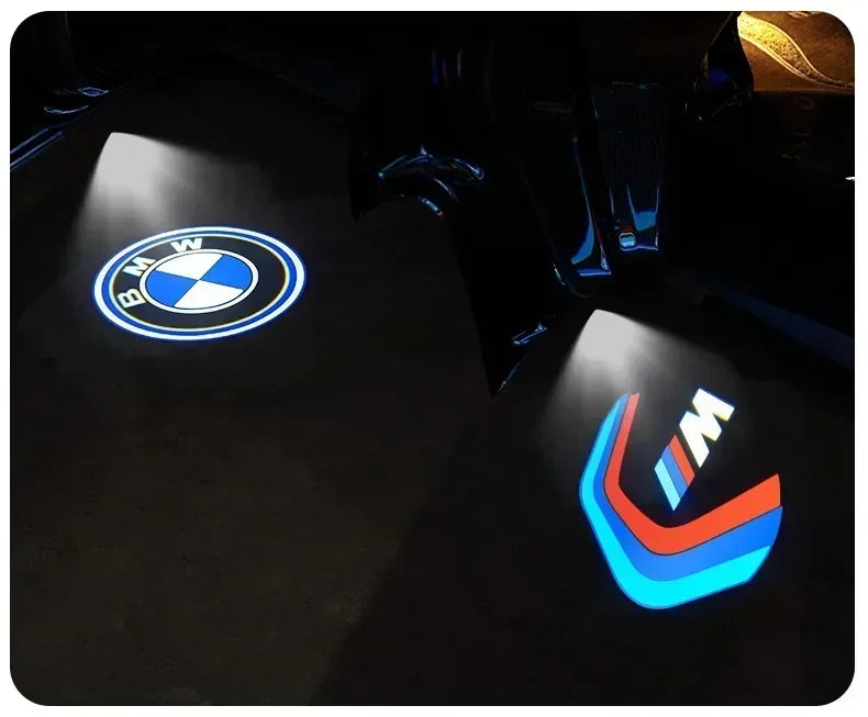 Led Car Door HD Light Laser Projector Welcome Ghost Lamps For BMW 3 5 6 7 1 Series Z4 X3 X6 E81 E71 E90 E93 F30 F10 E92 E60 E84
