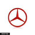 1PCS 70mm Metal Car Engine Emblem Hood Decoration Stickers Accessories for Mercedes Benz AMG W204 W205 W211 CLS CLA Smart Fortwo