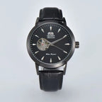 Automatic Mechanical Unisex Sports Watch Full Function World Time Waterproof Shockproof Skeleton Dial Orient