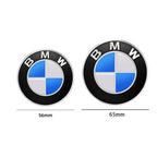 4Pc 65mm 56mm Wheel Center Caps Emblem Badge 50th Anniversary For BMW E39 E46 E90 E60 E87 E53 F10 F20 F30 M X3 X5 X6 Accessories