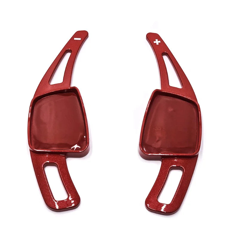2pcs/lot Car Sports Steering Wheel Shift Paddle Shifter fit For Audi A3 A4 A5 S3 S4 S5 SQ5 SQ7 Q2 Q3 Q5 Q7 TT TTS ABS Carbon