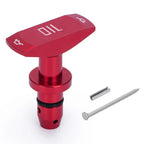 Car Oil Dipstick Pull Handle Engine Oil Pullhandle Aluminum Billet Black Blue Red Brand New Universal Automobile Replacement